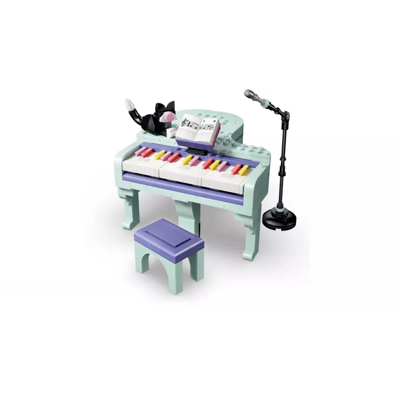 LEGO Creator 3-in-1 31392 Pianoforte decorativo con gatto (485 pezzi)
