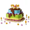 LEGO 40815 Torta di compleanno - torta da costruire con candeline (219 pezzi)