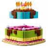 LEGO 40815 Torta di compleanno - torta da costruire con candeline (219 pezzi)