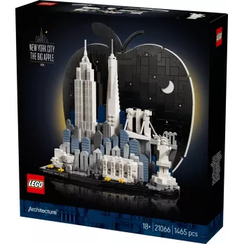 LEGO Architecture 21066 New York City - The Big Apple (1465 pezzi)