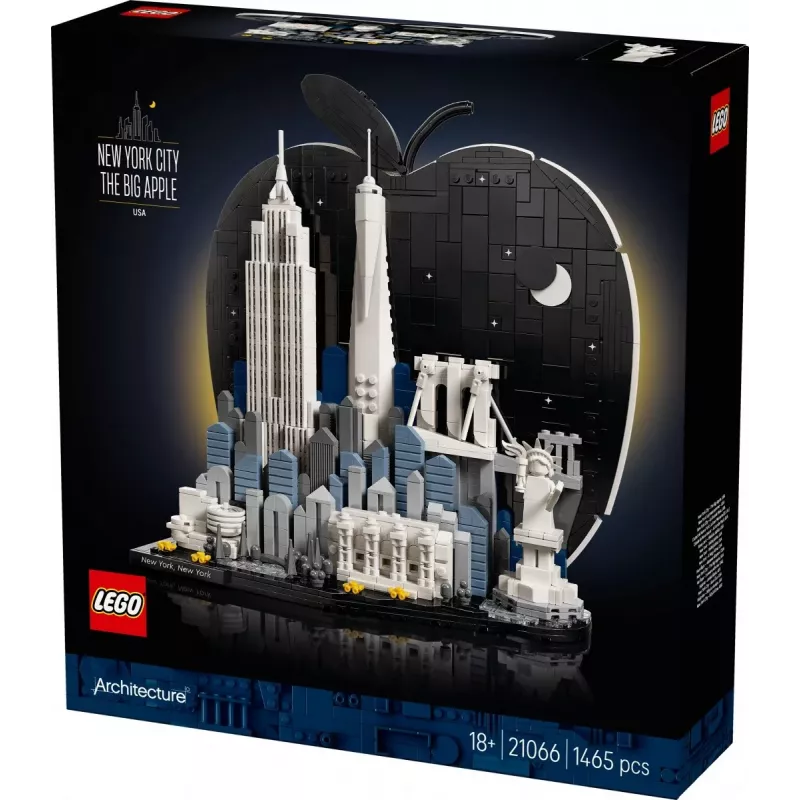 LEGO Architecture 21066 New York City - The Big Apple (1465 pezzi)