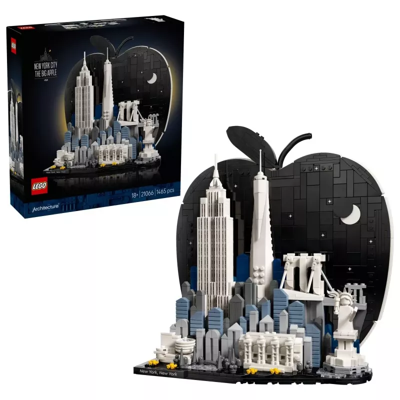LEGO Architecture 21066 New York City - The Big Apple (1465 pezzi)