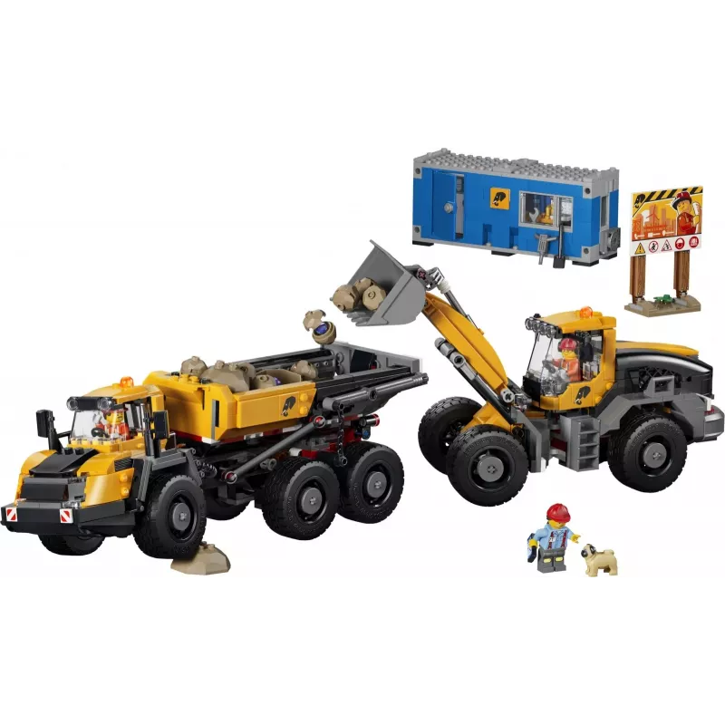 LEGO City 60494 Camion ribaltabile e pala caricatrice (1132 pezzi)
