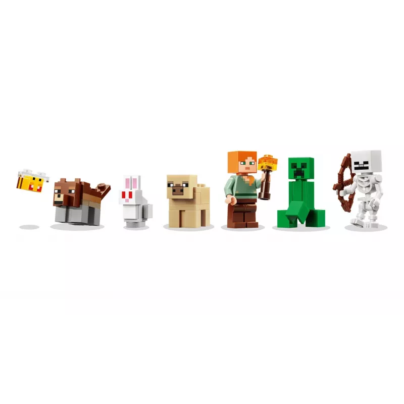 LEGO Minecraft 21593 Avventura della prima notte (301 pezzi)