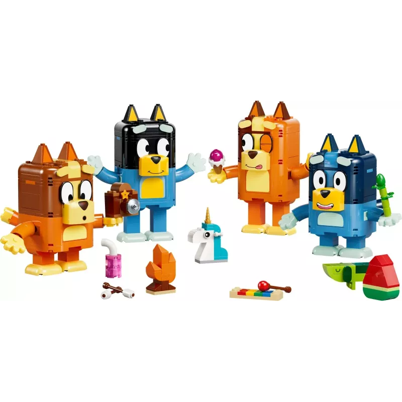 LEGO Bluey 11217 La famiglia Bluey in mattoncini (466 pezzi)