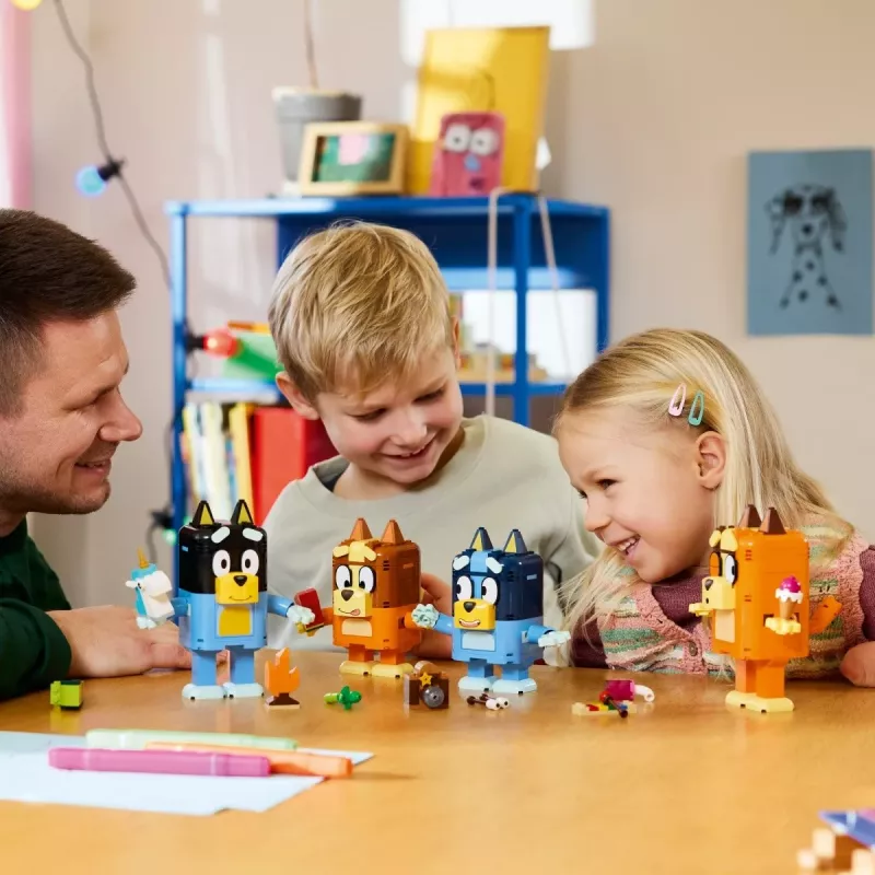LEGO Bluey 11217 La famiglia Bluey in mattoncini (466 pezzi)