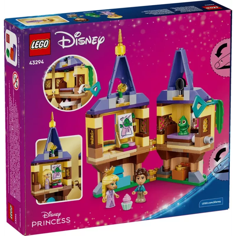 LEGO Disney 43294 La mini torre di Rapunzel (171 pezzi)
