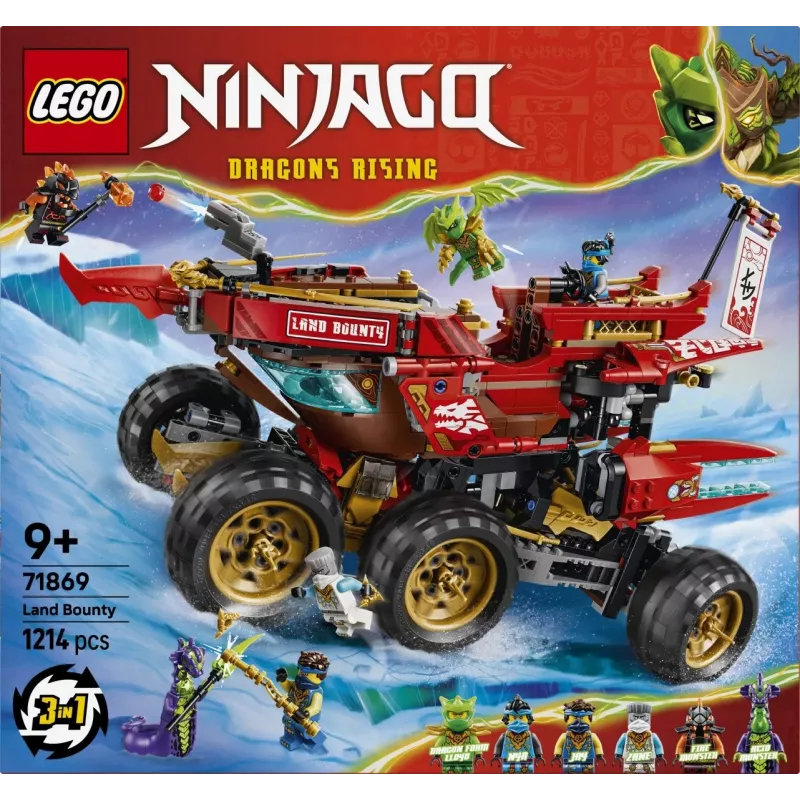 LEGO NINJAGO 71869 Land Bounty (1214 pezzi)