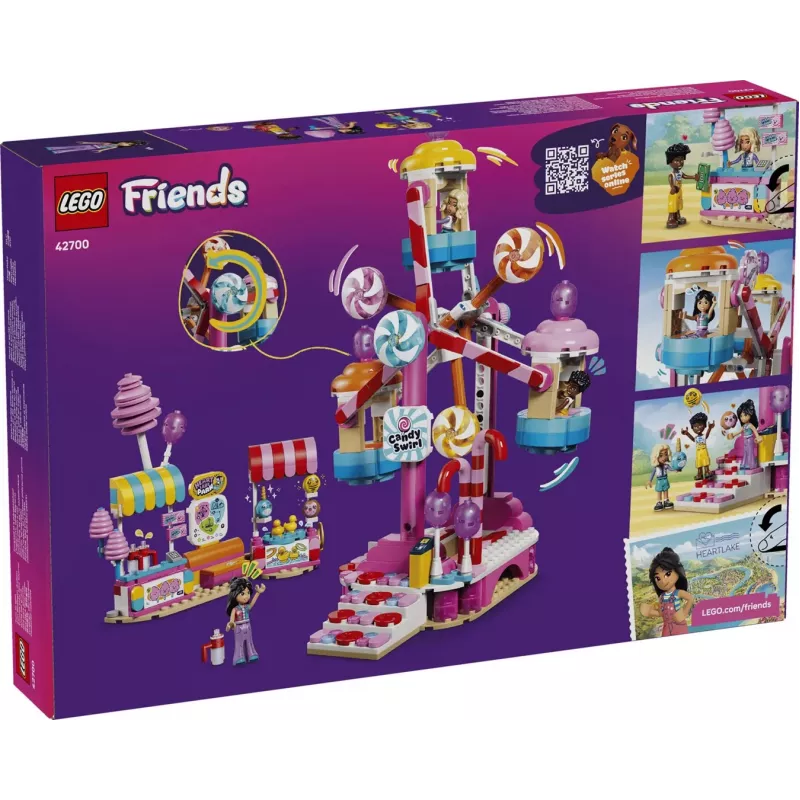 LEGO Friends 42700 Ruota panoramica di dolci e cupcake (602 pezzi)