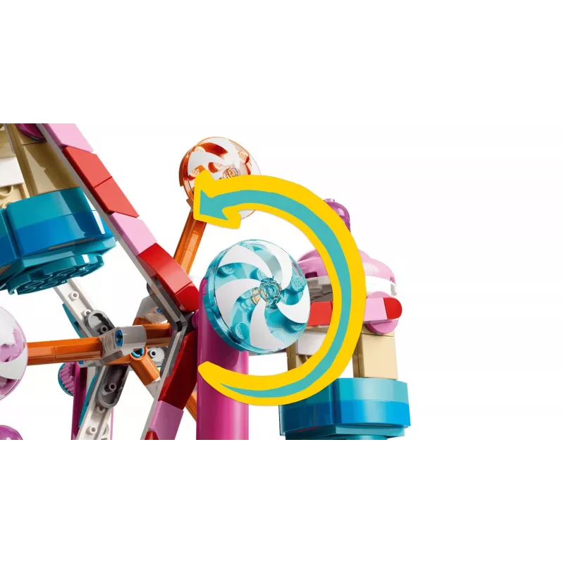 LEGO Friends 42700 Ruota panoramica di dolci e cupcake (602 pezzi)