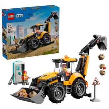 LEGO City 60480 Pala caricatrice gialla (301 pezzi)
