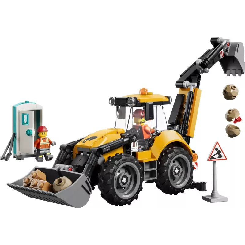 LEGO City 60480 Pala caricatrice gialla (301 pezzi)