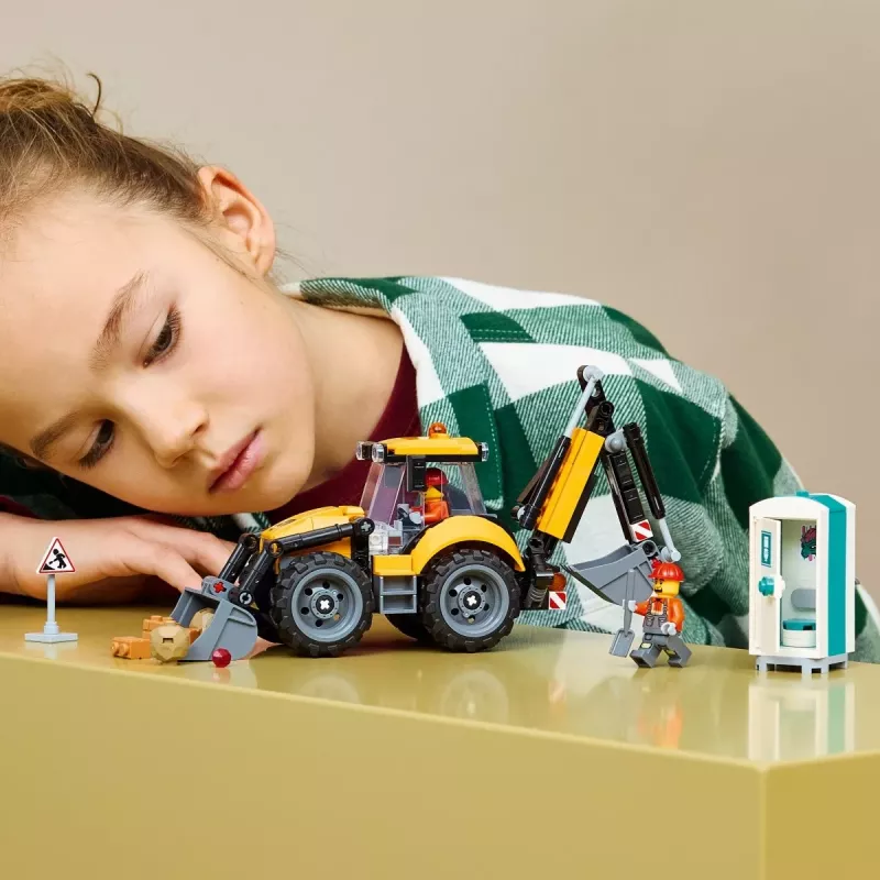 LEGO City 60480 Pala caricatrice gialla (301 pezzi)