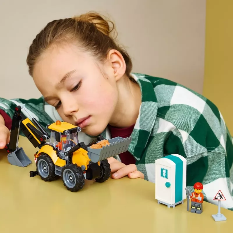 LEGO City 60480 Pala caricatrice gialla (301 pezzi)