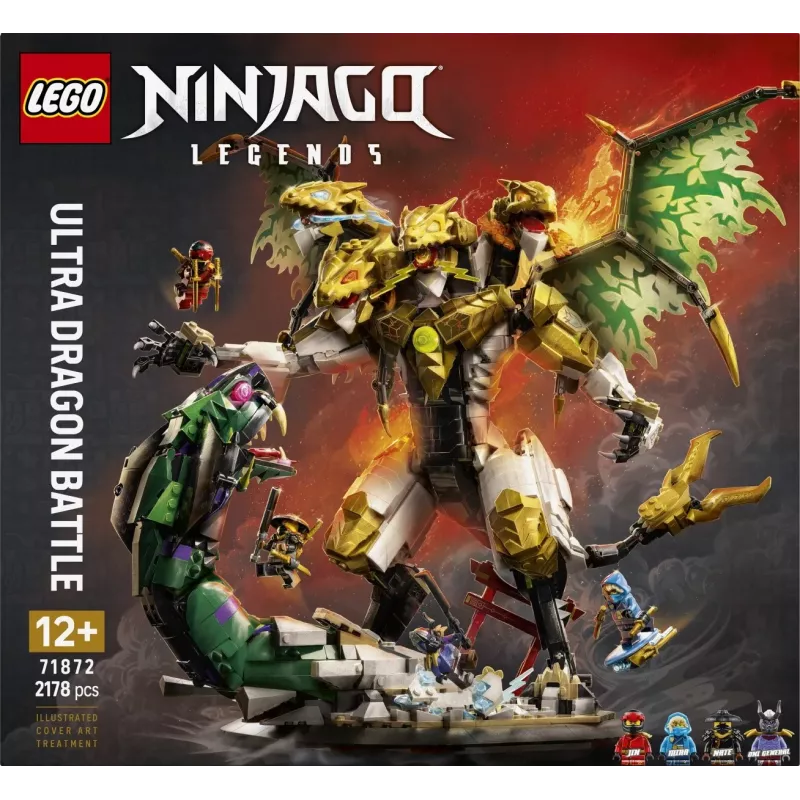 LEGO NINJAGO 71872 Battaglia dell'ultra drago (2178 pezzi)