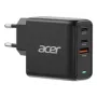 Acer caricabatterie GaN 67W USB-C a 3 porte (USB-C / USB-A)
