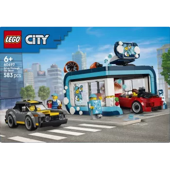 LEGO City 60497 Autolavaggio drive-through (583 pezzi)