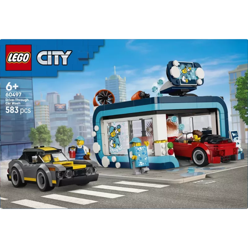 LEGO City 60497 Autolavaggio drive-through (583 pezzi)