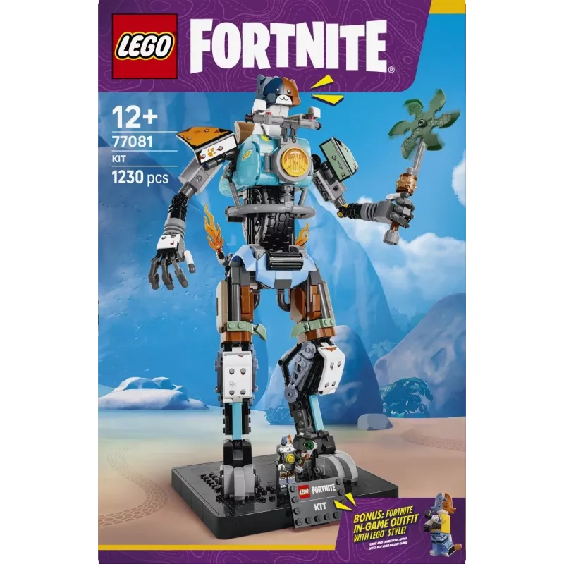LEGO Fortnite 77081 KIT figura mech da costruire (1230 pezzi)