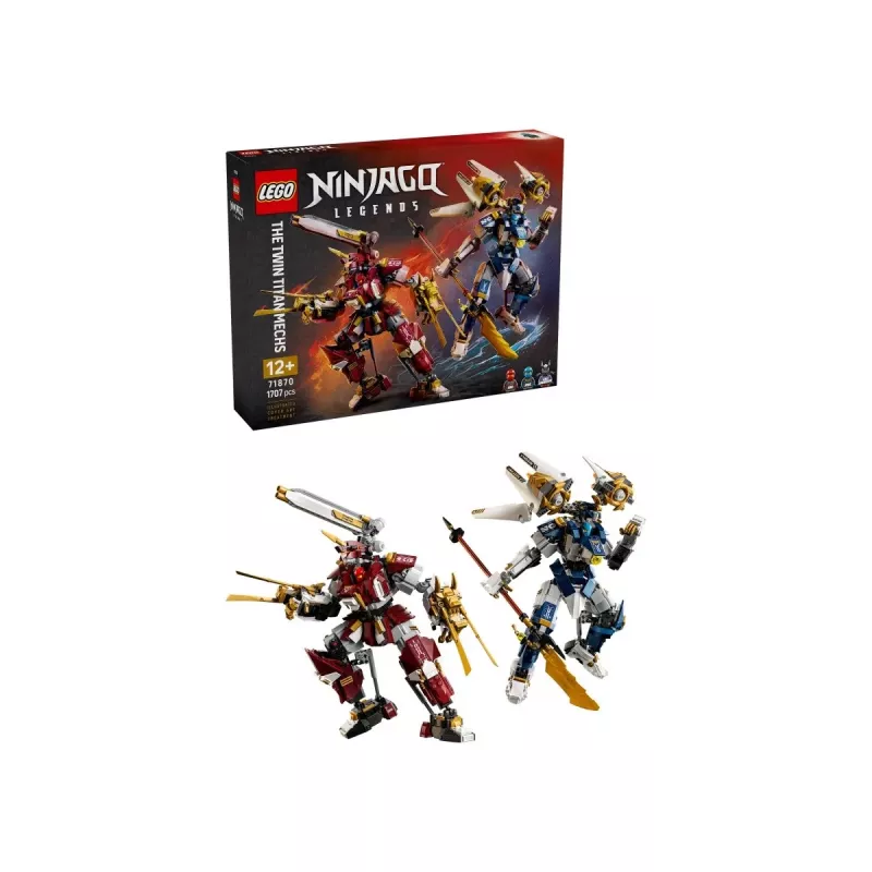 LEGO NINJAGO 71870 I mech titani gemelli (1707 pezzi)