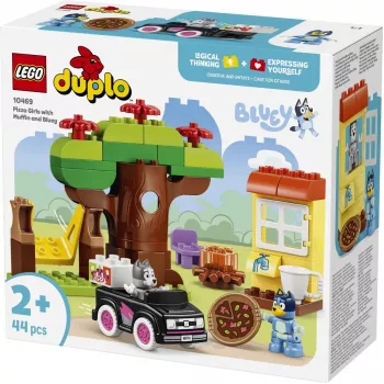 LEGO DUPLO Bluey 10469 Muffin e la pizzeria di Bluey (44 pezzi)