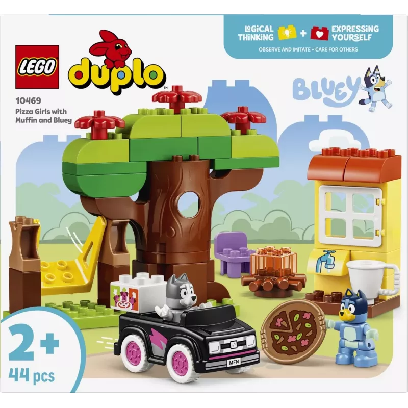 LEGO DUPLO Bluey 10469 Muffin e la pizzeria di Bluey (44 pezzi)