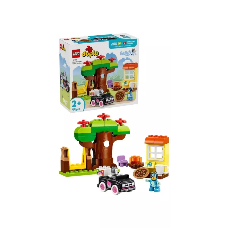 LEGO DUPLO Bluey 10469 Muffin e la pizzeria di Bluey (44 pezzi)