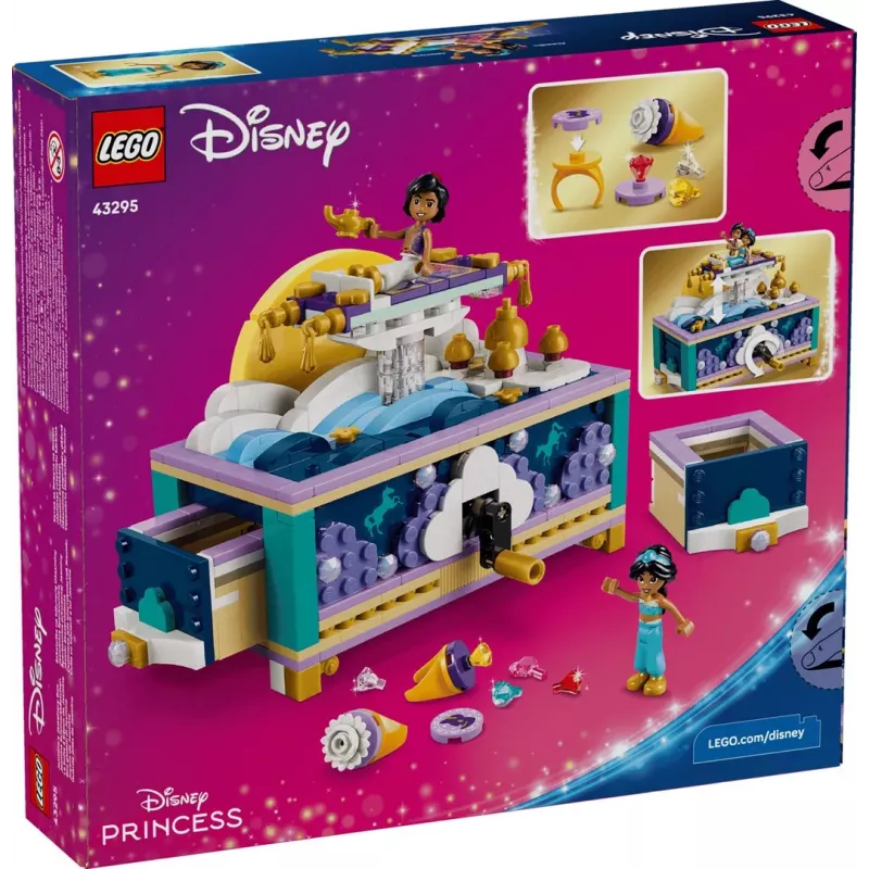 LEGO Disney 43295 Portagioie di Jasmine (458 pezzi)
