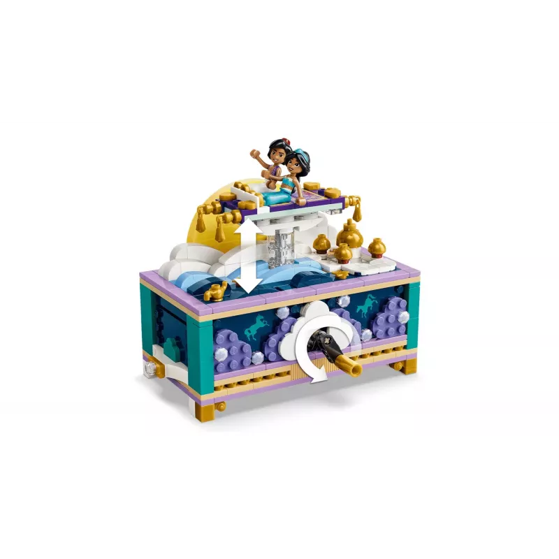LEGO Disney 43295 Portagioie di Jasmine (458 pezzi)