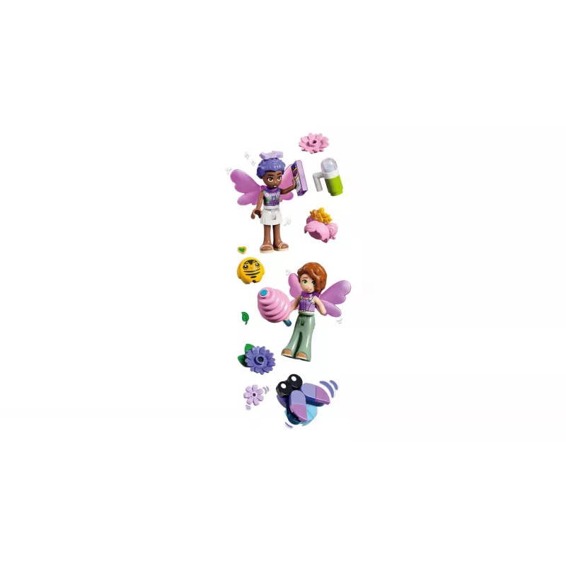 LEGO Friends 42702 Giostra rotante delle tazze da tè con fiori e fate (321 pezzi)