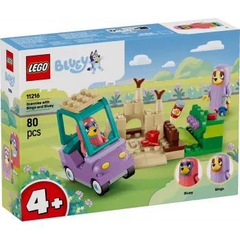 LEGO Bluey 11216 Nonne con Bingo e Bluey (80 pezzi)