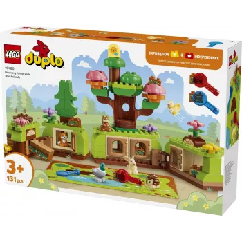 LEGO DUPLO 10480 Foresta degli esploratori con animali selvatici (131 pezzi)