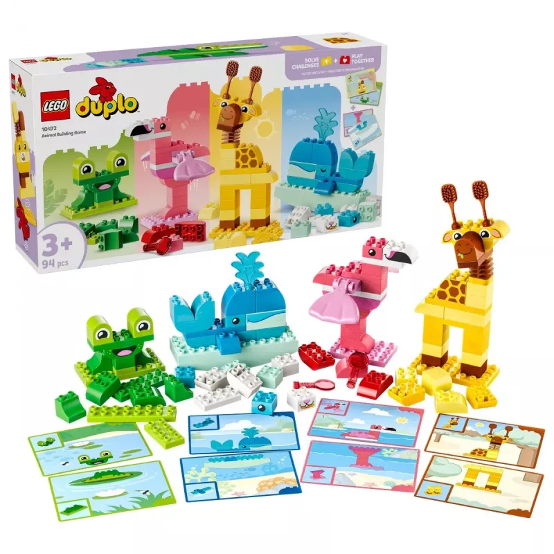 LEGO DUPLO 10472 Gioco di costruzione animali (94 pezzi)