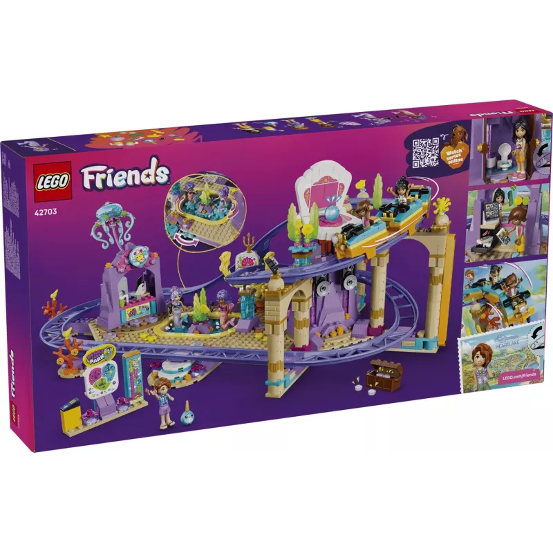 LEGO Friends 42703 Montagne russe della sirena (864 pezzi)