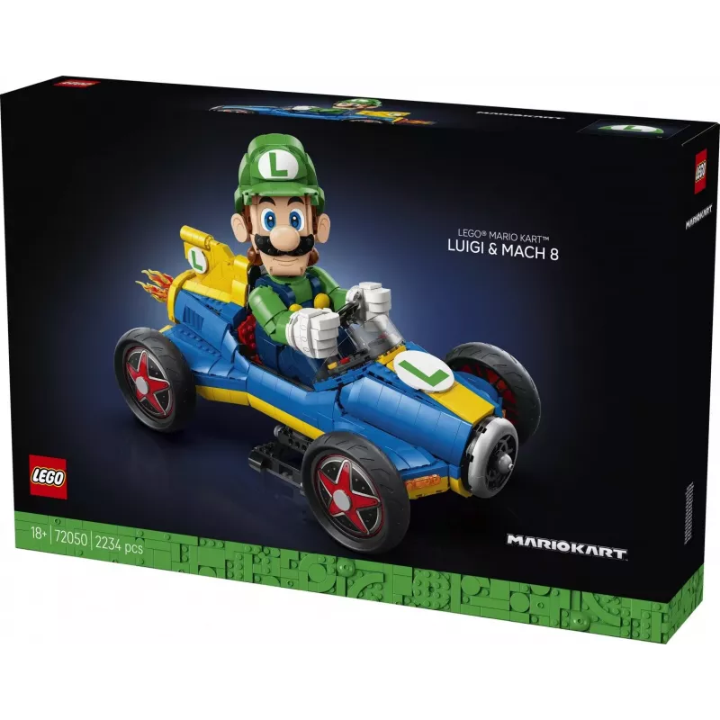 LEGO Super Mario 72050 Mario Kart - Luigi & Mach 8 (2234 pezzi)