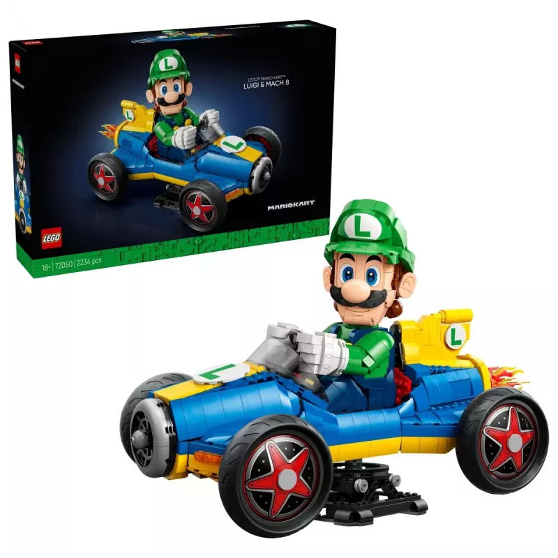 LEGO Super Mario 72050 Mario Kart - Luigi & Mach 8 (2234 pezzi)
