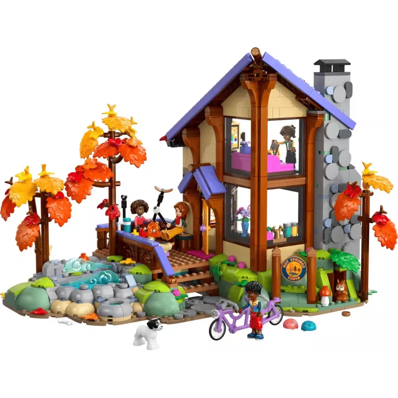 LEGO Friends 42705 Baita accogliente nel bosco autunnale (1229 pezzi)