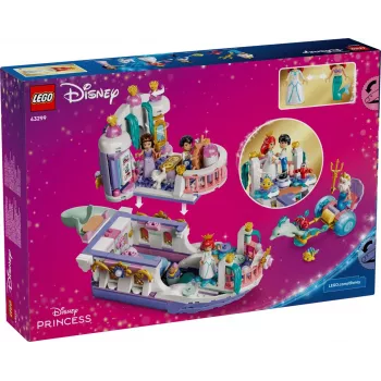 LEGO Disney 43299 Barca nuziale reale di Ariel (519 pezzi)