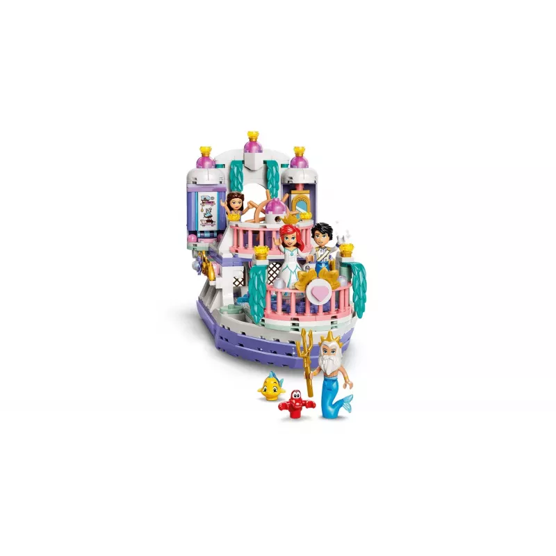 LEGO Disney 43299 Barca nuziale reale di Ariel (519 pezzi)
