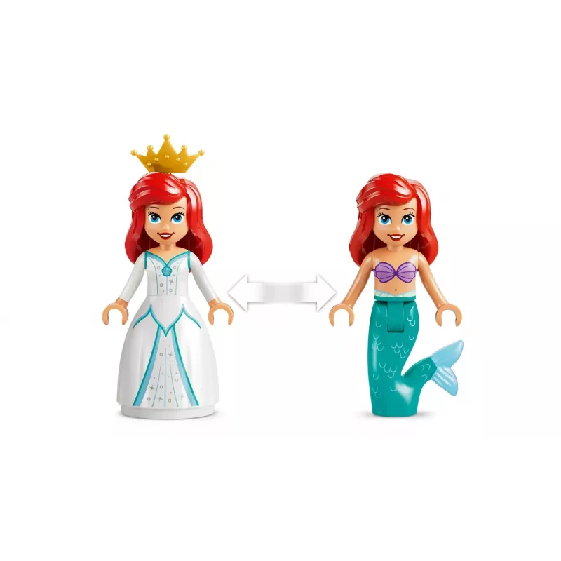 LEGO Disney 43299 Barca nuziale reale di Ariel (519 pezzi)