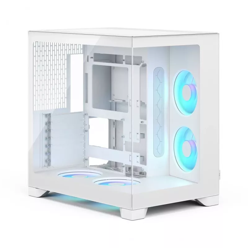 Fractal Design Pop 2 Vision White RGB case ATX Mid-Tower (vetro temperato)