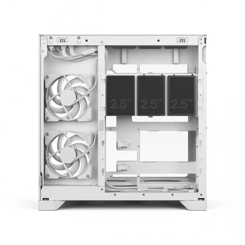 Fractal Design Pop 2 Vision White RGB case ATX Mid-Tower (vetro temperato)
