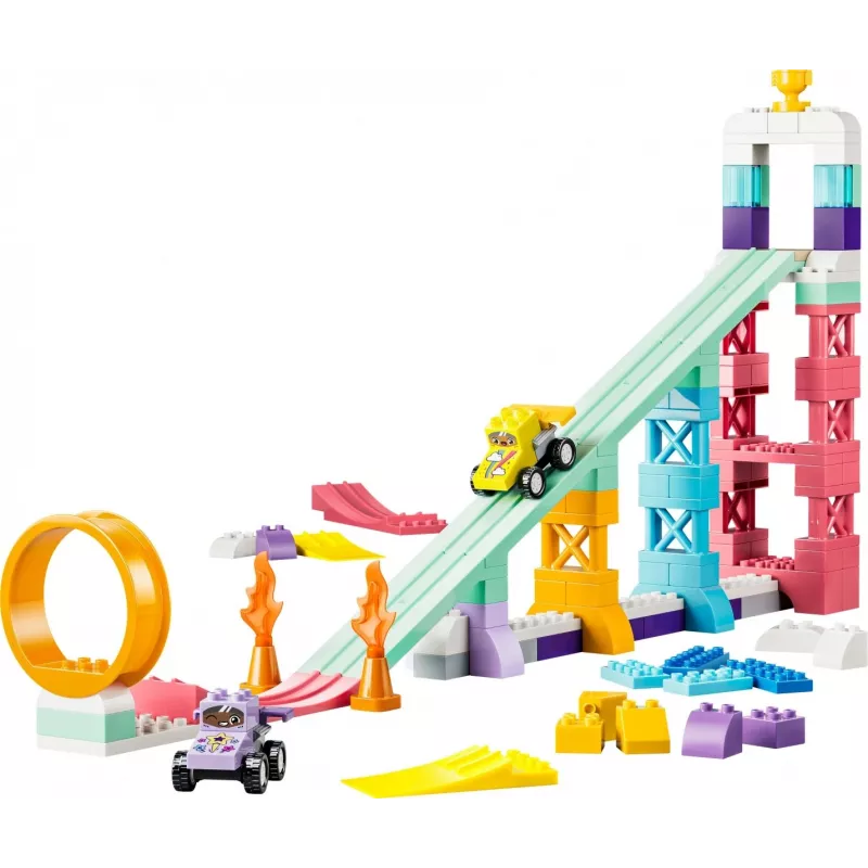 LEGO DUPLO 10478 3 in 1 Rampes creativas con vehículos