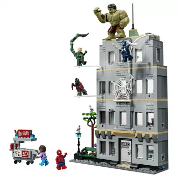 LEGO Marvel 76350 Spider-Man vs. Hulk Epic Clash (534 pezzi)