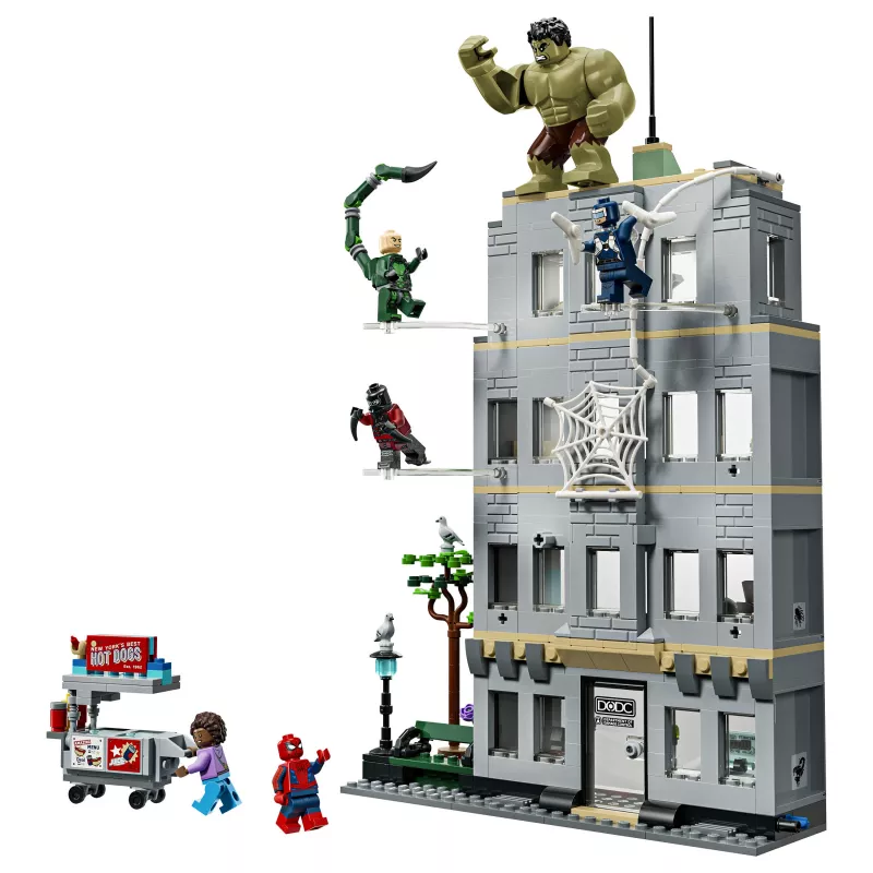 LEGO Marvel 76350 Spider-Man vs. Hulk Epic Clash (534 pezzi)