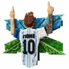 LEGO Editions 43018 Lionel Messi - Celebration (1427 pezzi)