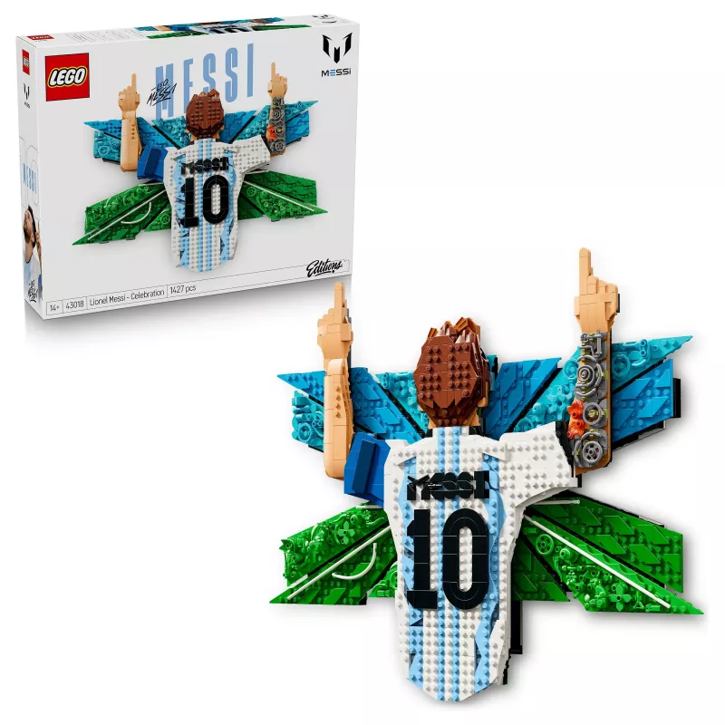 LEGO Editions 43018 Lionel Messi - Celebration (1427 pezzi)