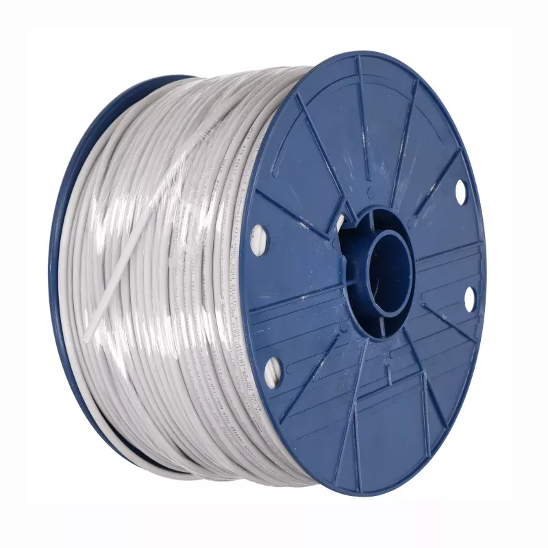 Extralink CAT6A U/UTP Indoor Cavo in doppino intrecciato per installazione 305 m bianco EX.96631