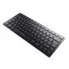 CHERRY KW 9200 MINI Tastiera compatta wireless, ricaricabile, 2.4 GHz + Bluetooth + USB-C, Black (AZERTY belga) JK-9250BE-2