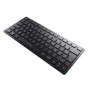 CHERRY KW 9200 MINI Tastiera compatta wireless, ricaricabile, 2.4 GHz + Bluetooth + USB-C, Black (AZERTY belga) JK-9250BE-2